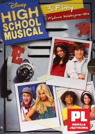 High School Musical / High School Musical 2 / High School Musical 3 Ostatnia Klasa (wydanie rozszerzone) BOX [3DVD]