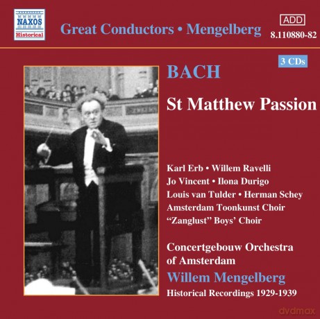 Concertgebouw Or Amsterdam: Bachst Matthew Passion [CD]