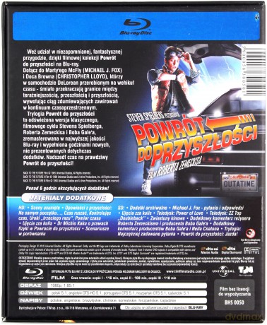 Powrót do przyszłości Trylogia [4xBlu-Ray]