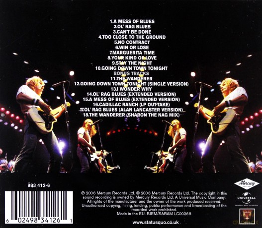 Status Quo: Back To Back [CD]
