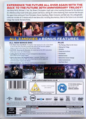 Powrót do przyszłości Trylogia [BOX] [4DVD]