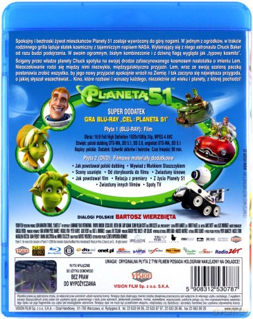 Planeta 51 [Blu-Ray]+[DVD]
