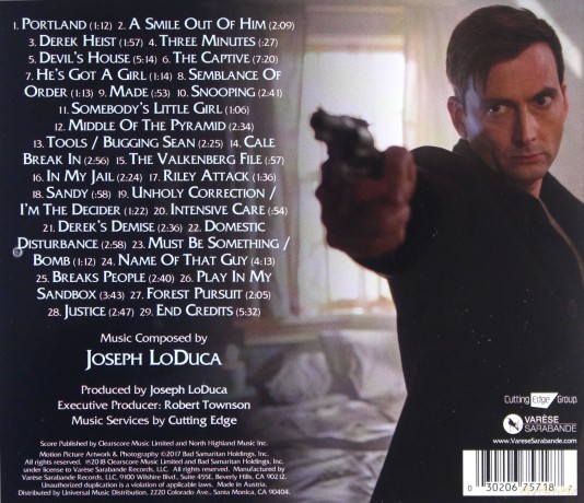 Bad Samaritan soundtrack (Joseph Loduca) [CD]