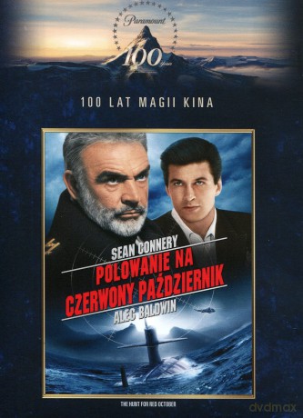 Polowanie na Czerwony Październik (polski lektor) (złota kolekcja) [DVD]