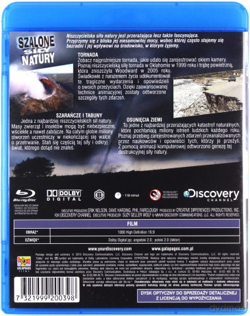 Discovery: Szalone Siły Natury [Blu-Ray]