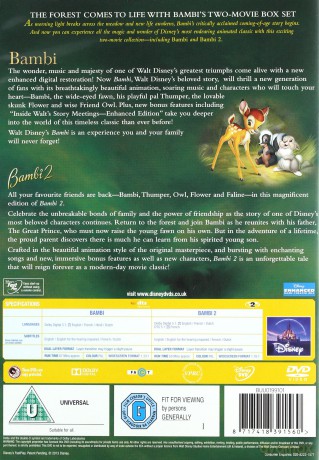 Bambi 1-2 (Disney) [2DVD]
