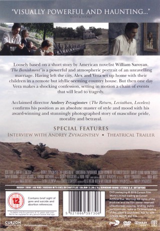Banishment The Andrey Zvyagintsev (Wygnanie) [DVD]