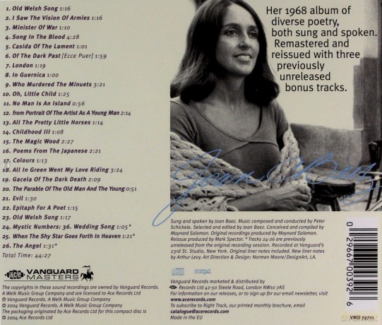 Joan Baez: Baptism [CD]