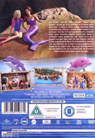 Barbie: Dolphin Magic (Barbie: Delfiny z Magicznej Wyspy) [DVD]