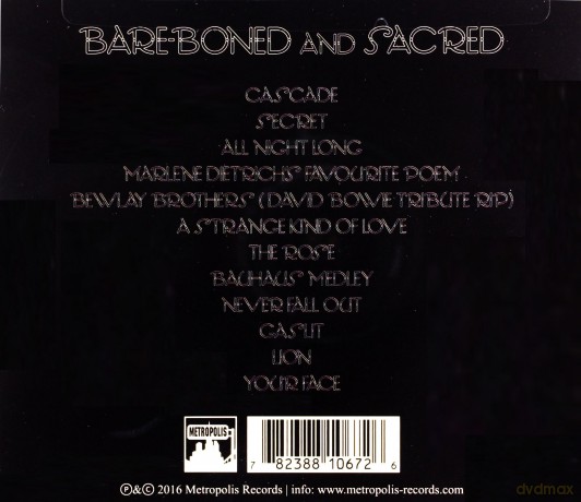 Peter Murphy: Bare-Boned And Sacred [CD]