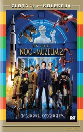 Noc w muzeum 2: Ucieczka z wystawy (złota kolekcja) [DVD]