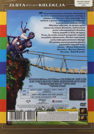 Horton słyszy Ktosia (złota kolekcja) [DVD]