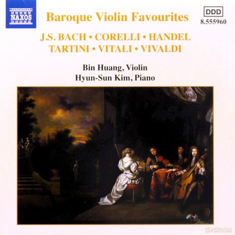 Bin Huanghyunsun Kim: Baroque Violin Favourites [CD]