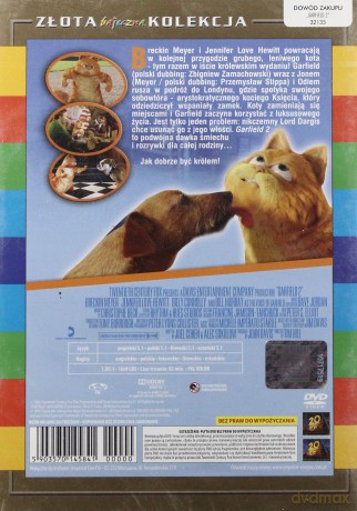 Garfield 2 (złota kolekcja) [DVD]