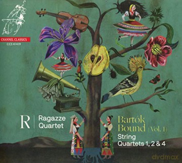 Ragazze Quartet: Bartok: Bartok Bound (Vol. 1) [CD]