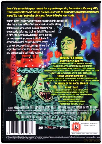 Basket Case - The Trilogy (Wiklinowy koszyk 1-3) [3DVD]
