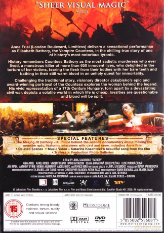 Bathory Countess Of Blood [DVD]