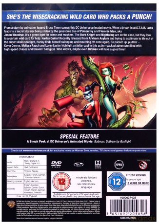 Batman And Harley Quinn [DVD]