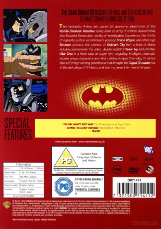 Batman Animated Season 1 Vol 1 [4DVD]