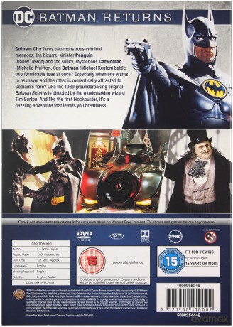 Batman Returns (Powrót Batmana) [DVD]