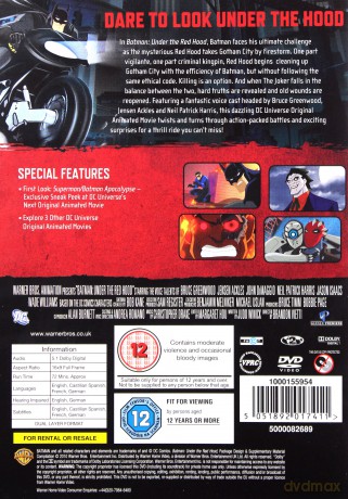 Batman Under The Red Hood (Batman w cieniu czerwonego kaptura) [DVD]