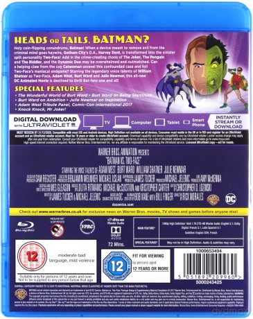 Batman Vs. Two-Face [Blu-Ray]
