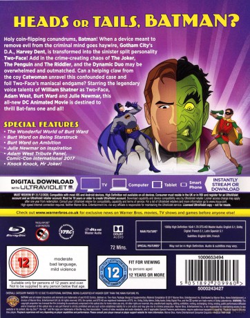 Batman Vs. Two-Face [Blu-Ray]