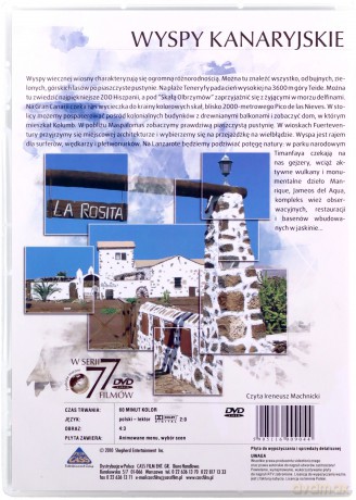 Podróże Marzeń: Wyspy Kanaryjskie [DVD]