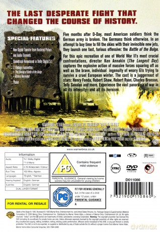 Battle Of The Bulge (Bitwa o Ardeny) [DVD]