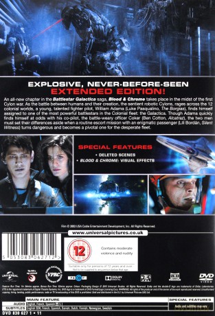 Battlestar Galactica Blood Chrome Season 1 (Battlestar Galactica: Krew i chrom) [DVD]