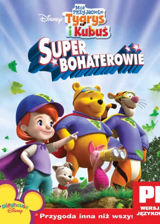 Moi Przyjaciele Tygrys i Kubuś: Superbohaterowie [DVD]