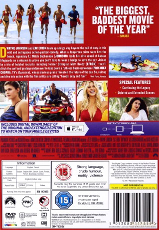 Baywatch (Baywatch: Słoneczny patrol) [DVD]
