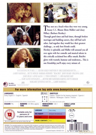 Beaches (Wariatki) [DVD]