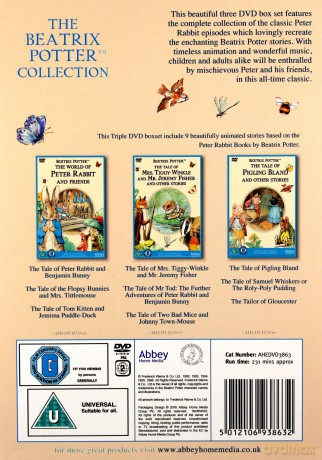 Beatrix Potter Collection [3DVD]