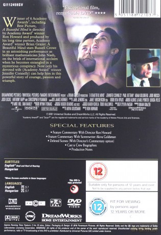 Beautiful Mind (Piękny umysł) [DVD]
