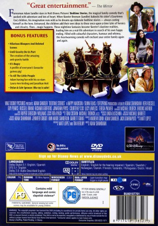 Bedtime Stories (Opowieści na dobranoc) (Disney) [DVD]