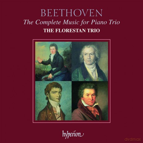 Florestan Trio: Beetcomp Pno Trio Music [4CD]
