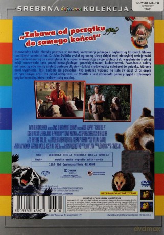Dr. Dolittle 2 (srebrna kolekcja) [DVD]