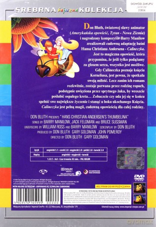 Calineczka (polski lektor) (srebrna kolekcja) [DVD]