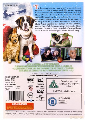 Beethovens Christmas Adventure [DVD]