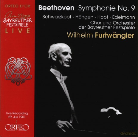 Wilhelm Furtwangler: Beethovensymphony No 9 [CD]