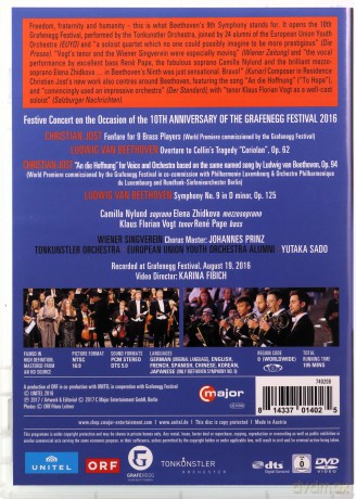 Beethovensymphony No 9 [DVD]