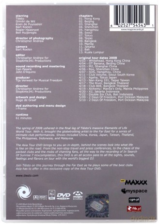 Tiesto: Asia Tour (PL) [DVD]