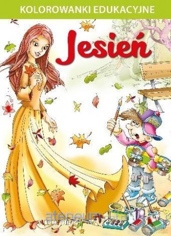 Jesień - kolorowanka edukacyjna [KSIĄŻKA]