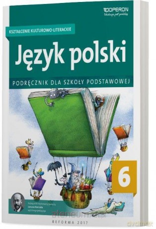 Język polski Szkoła podstawowa 6 Kształcenie kulturowo-literackie Podręcznik [KSIĄŻKA]