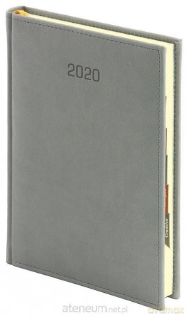 Kalendarz 2020 A4 Dzienny Vivella Szary [KALENDARZ]