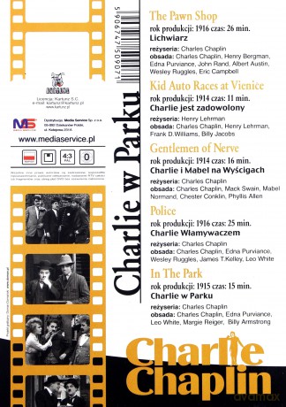 Charlie Chaplin: Charlie w parku i inne (5 filmów) [DVD]