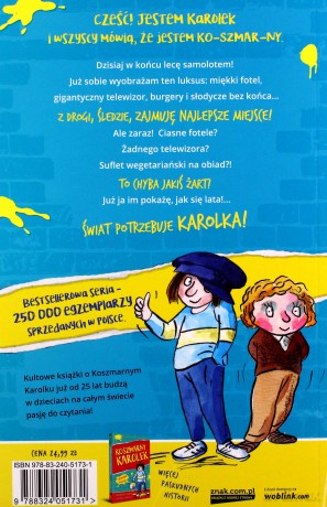 Koszmarny Karolek i odlot z polotem - Francesca Simon [KSIĄŻKA]