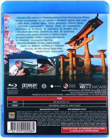 Discovery Atlas: Odkryte Tajemnice - Japonia [Blu-Ray]