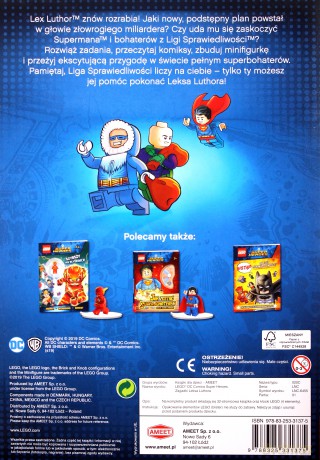 Lego DC. Super Heroes .Zagadki Leksa Luthora [KSIĄŻKA]